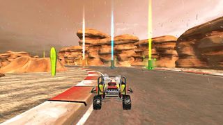 Toon Car Missile Racing Game - Screenshot 1