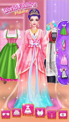 World Princesses Makeup Travel - Screenshot 3
