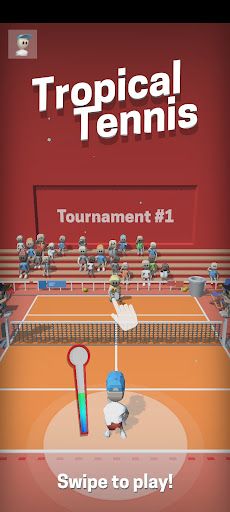 Tropical Tennis - Screenshot 1