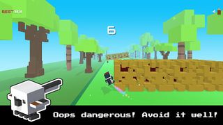 Voxel Float - Casual Bird Game - Screenshot 2