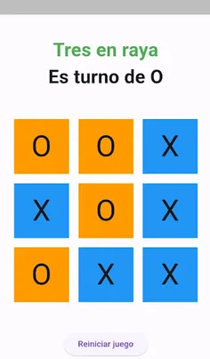 3 en Raya Juego de estrategia - Screenshot 3