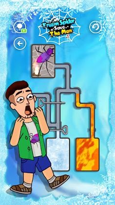 Frozen Spider : Save the man - Screenshot 2