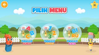 Belajar Menulis Huruf Angka - Screenshot 2