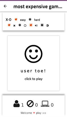 most expensive game X&O - Screenshot 1