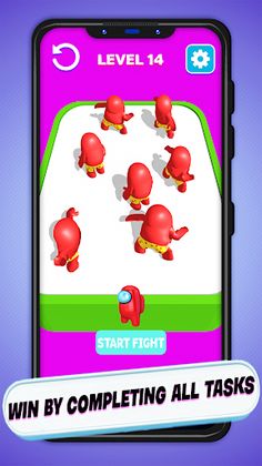 Merge Impostor Aliens Fight 3D - Screenshot 2