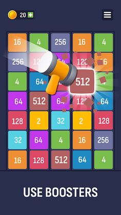 X2 Puzzle: Number Merge 2048 - Screenshot 3