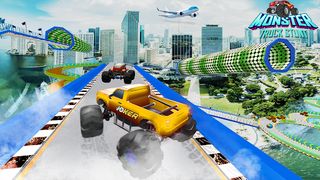 Monster Truck Stunt - Car Game - Screenshot 1