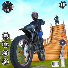 Bike Stunt Games 3D: Mega Ramp - Screenshot 1