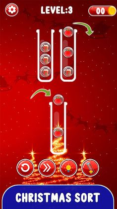 Christmas Sort Puzzle Game - Screenshot 1
