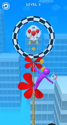 Rope Balance Run - Screenshot 2