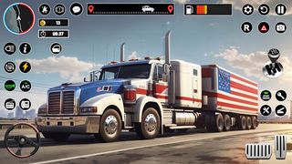 American Truck Driving Sim 3D - Screenshot 1