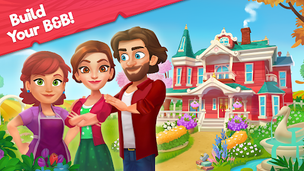 Delicious B&B: Decor & Match 3 - Screenshot 1