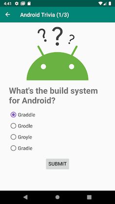 Android Trivia - Screenshot 1