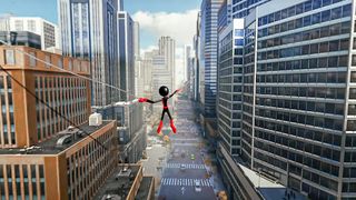 Spider Stickman Rope Hero Game - Screenshot 2