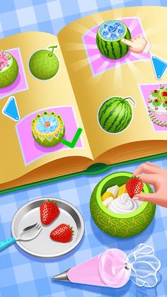 Make Melon Cake - Cooking game - Screenshot 3