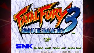 FATAL FURY 3 ACA NEOGEO - Screenshot 1