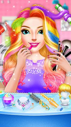 Fashion Braid Hair Salon Games - Screenshot 3