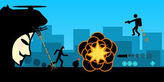 Anonymous Hacker Escape - Screenshot 1