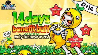 IDLE Death Knight - idle games - Screenshot 1