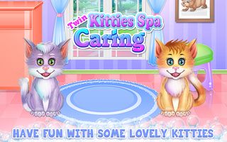 Twin Kitties Spa Caring - Screenshot 3