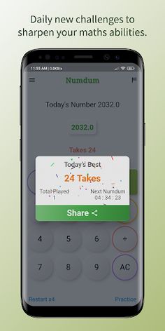 Numdum - Maths Number Game - Screenshot 3