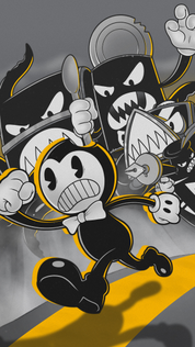 Bendy's Nightmare Run - Screenshot 1