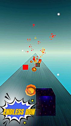 Cube Man - Endless runner 3D - Screenshot 2