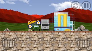 Monster Hill Climb Bulldozer - Screenshot 1