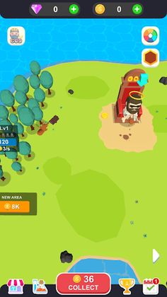 Idle Initial World - Screenshot 1