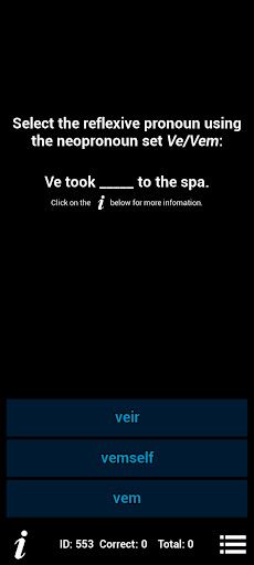 LGBTQ+ Gender-Neutral Pronouns - Screenshot 1