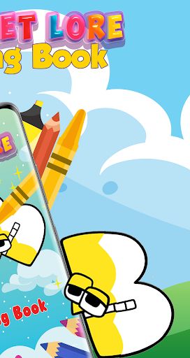 Alphabet Lore Coloring Numbers - Screenshot 3