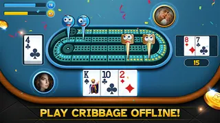 Cribbage - Classic Card Board - Screenshot 2
