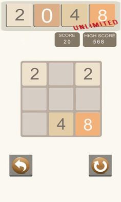 2048 Unlimited Puzzle - Screenshot 2