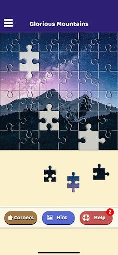 Glorious Mountains Puzzle - Screenshot 4