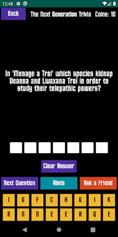 Quiz About Star Trek - Screenshot 3