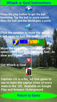 Whack-a-Goal: Golf - Screenshot 1