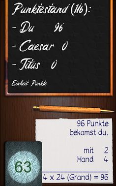 SkatGenius+ (Skat challenge) - Screenshot 3