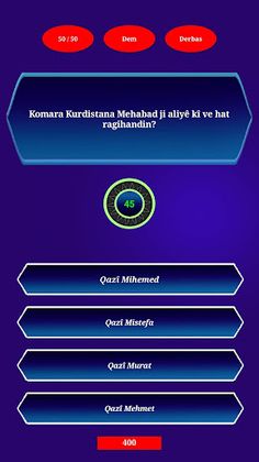 Kurdi Quiz Pirsok : leyistok a - Screenshot 2