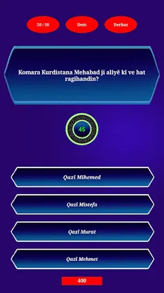 Kurdi Quiz Pirsok : leyistok a - Screenshot 2