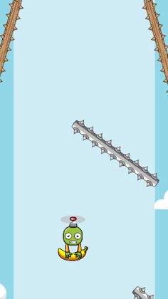 Banana Copter Swing - Tap Game - Screenshot 3