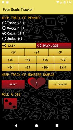 Four Souls Tracker - Screenshot 3