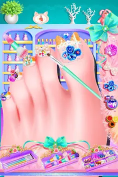 Fashion Nail Art - Salon Game - Screenshot 4