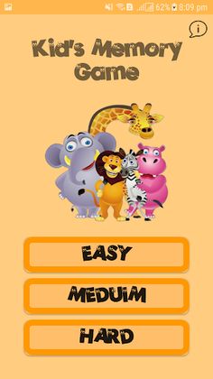 Kid's Memory Game - Screenshot 2