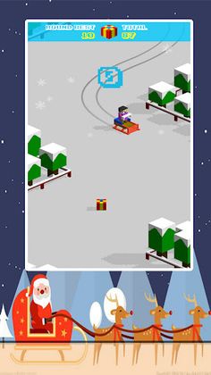 Skiing Mountain Adventure - Screenshot 2