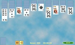 Spider Solitaire - Screenshot 1