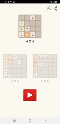 2048 - Original Maths Puzzle - Screenshot 1