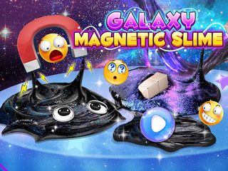 Fluffy Galaxy Slime - Magnetic - Screenshot 1
