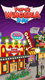 Papa's Wingeria To Go! - Screenshot 1