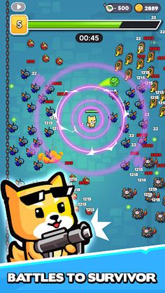 Dog Survivor: Battle Bee.io - Screenshot 1