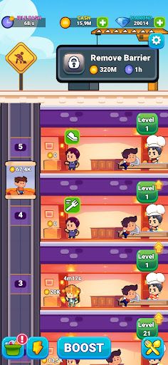 Food Restaurant Tycoon - Screenshot 2